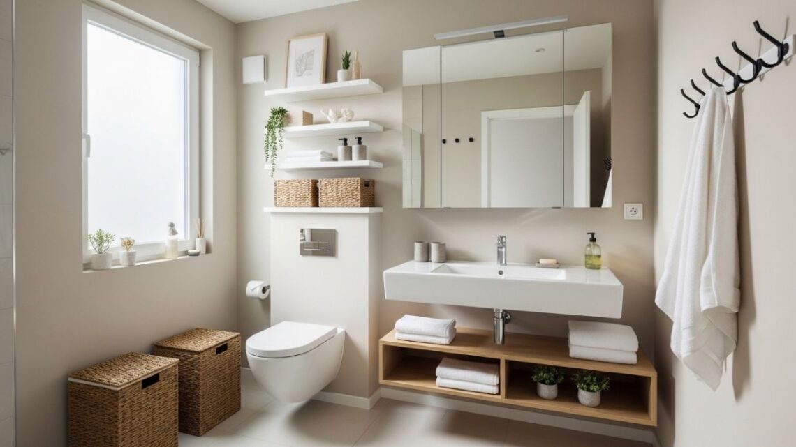 Best Bath Storage Ideas for Small Bathrooms & Organized Homes - Home Soul