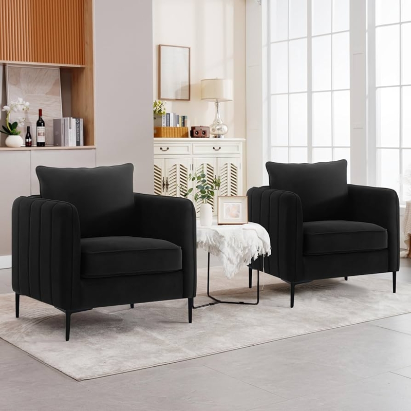 Black Accent Chairs - Designer Picks | Foter