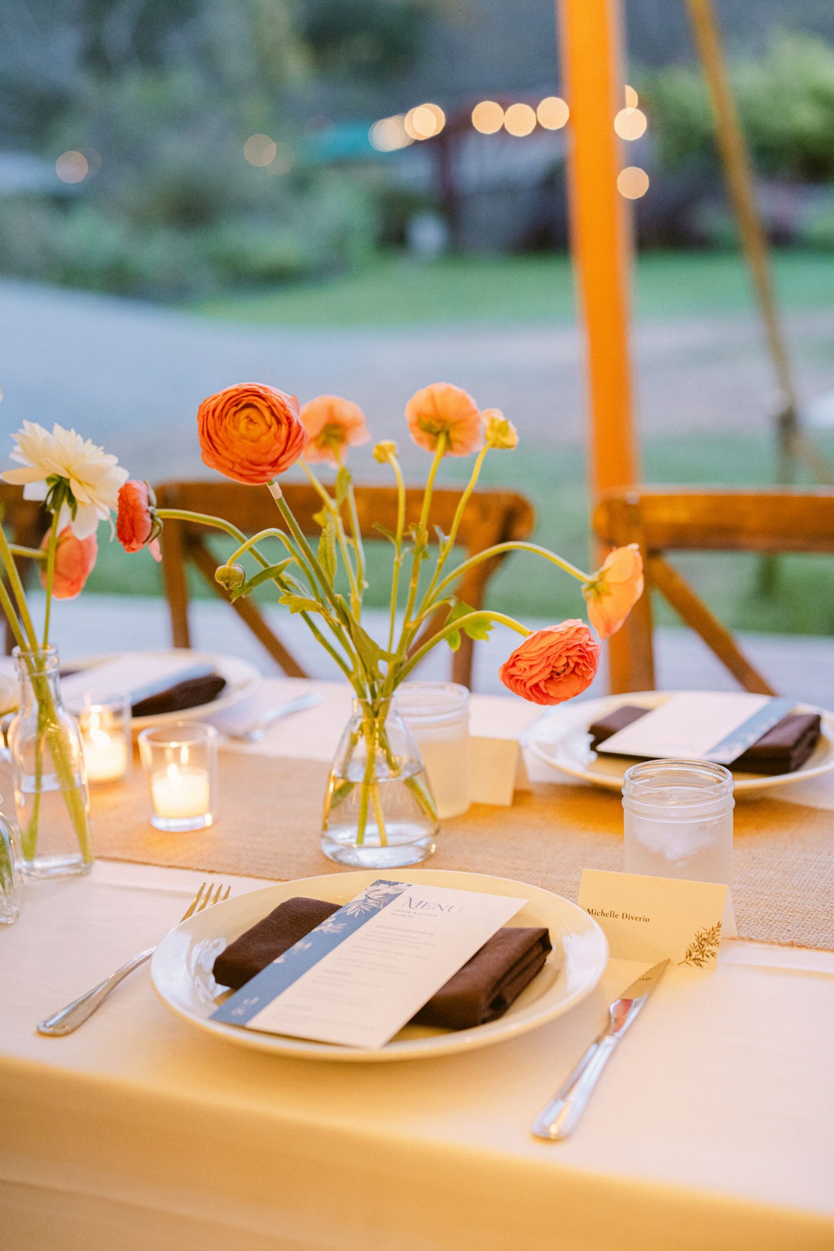 Bohemian Wedding Centerpieces