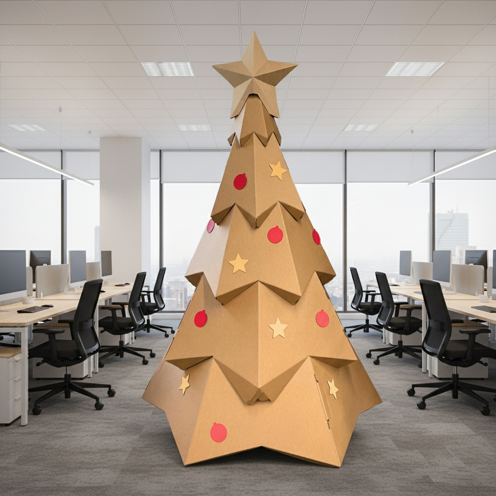 Cardboard Christmas Tree – The Cardboard Mill