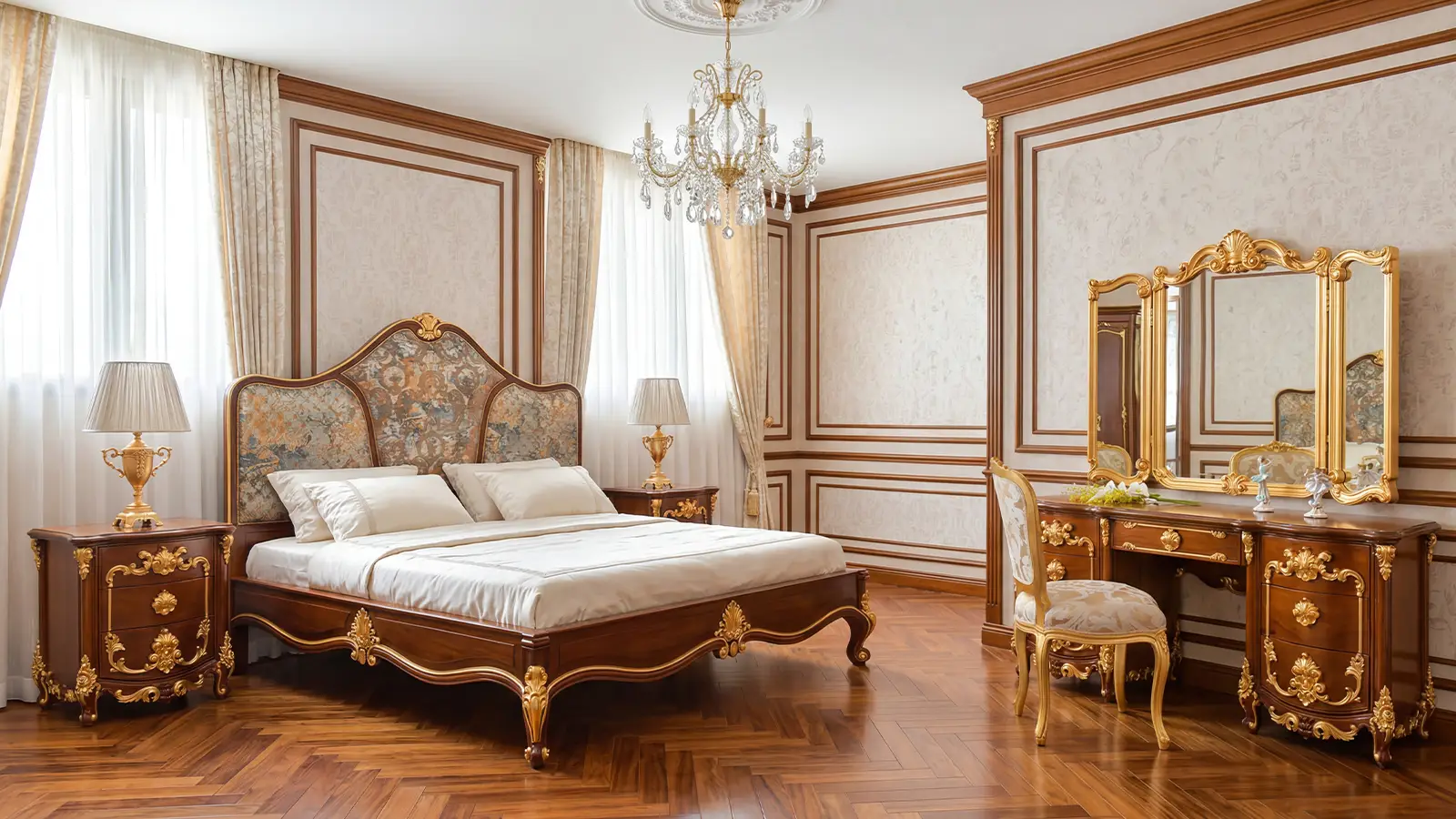 Classic & Luxury Italian Bedroom Furniture | Classic Design Beds