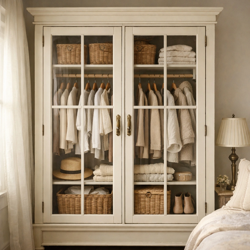 Classic Vintage Wardrobe and Closet Ideas for Bedrooms