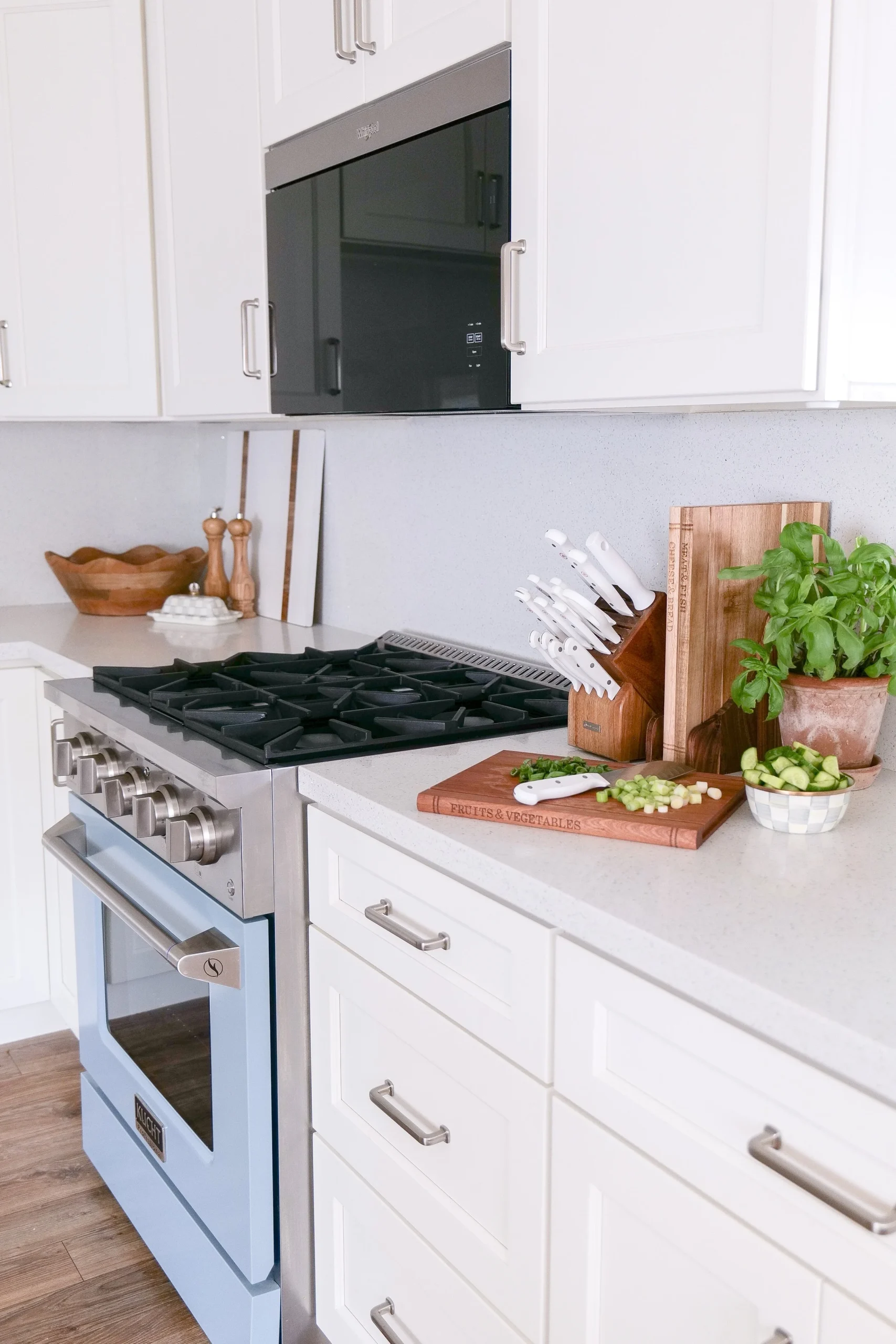 Coastal Kitchen Makeover with Blue Range Ideas — Amanda Warren