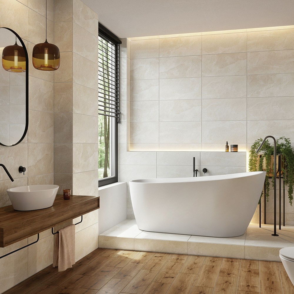 Colour Splash: Fresh Bathroom Colour Ideas - Tile Mountain