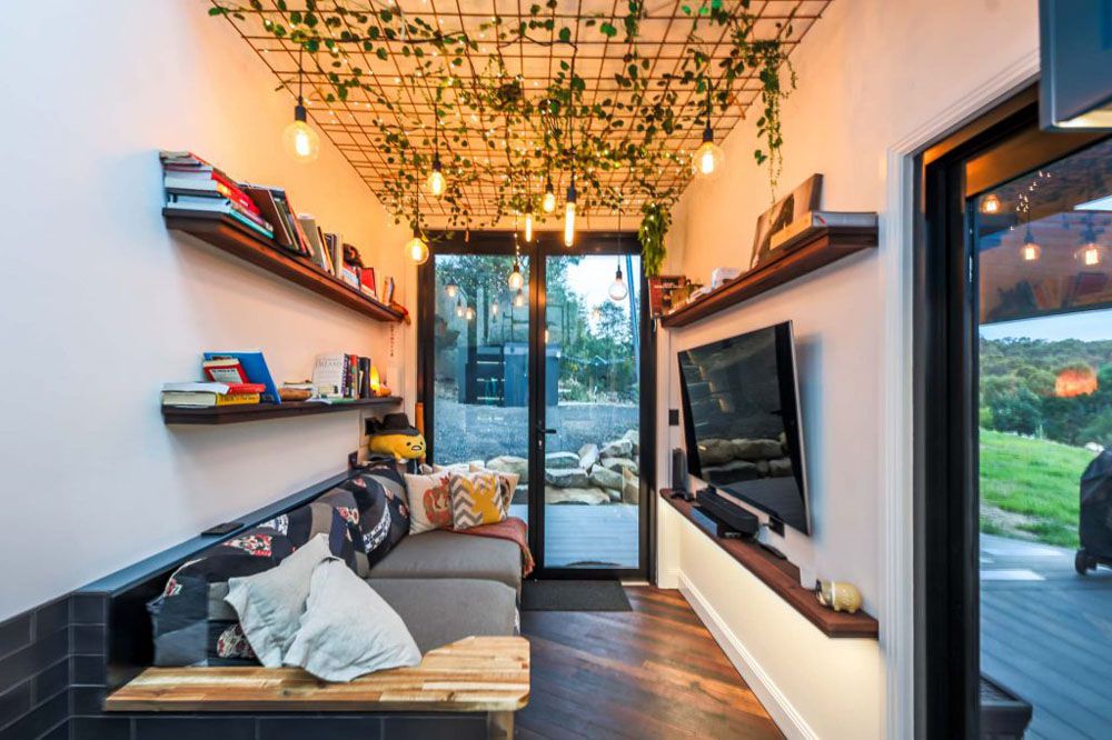Couple Constructs Stunning, Ultra-Modern Tiny House Together