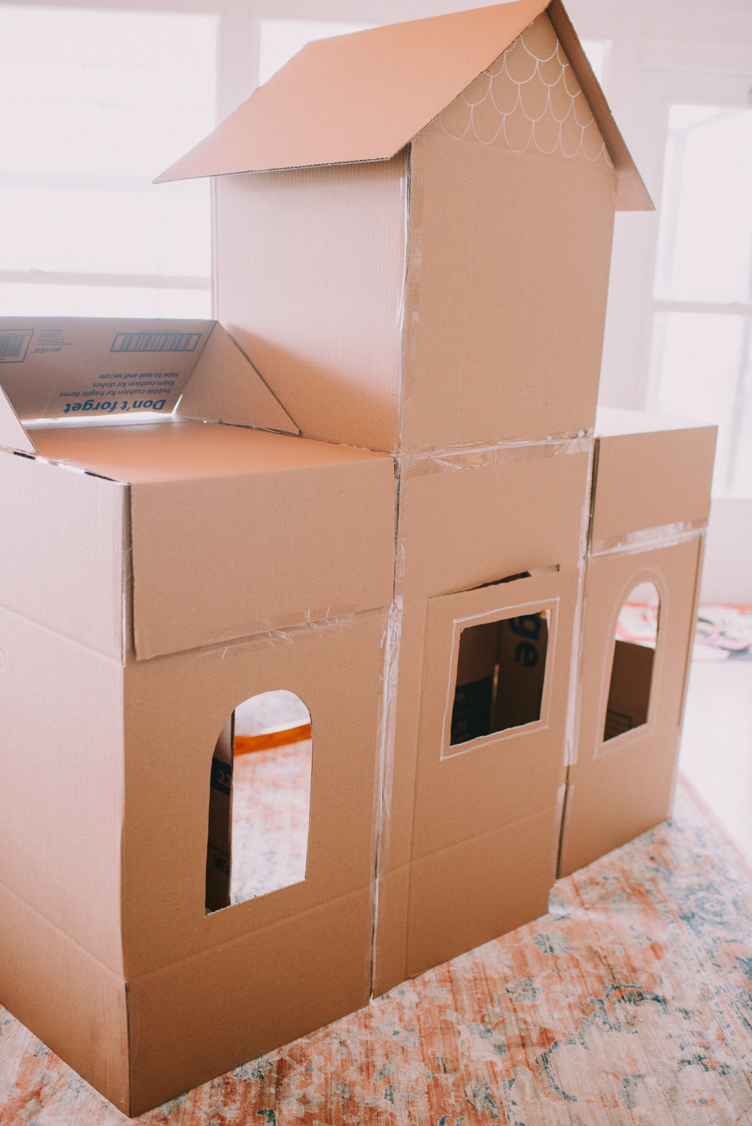 Creating a Cozy Cardboard Castle - Casey Wiegand of The Wiegands