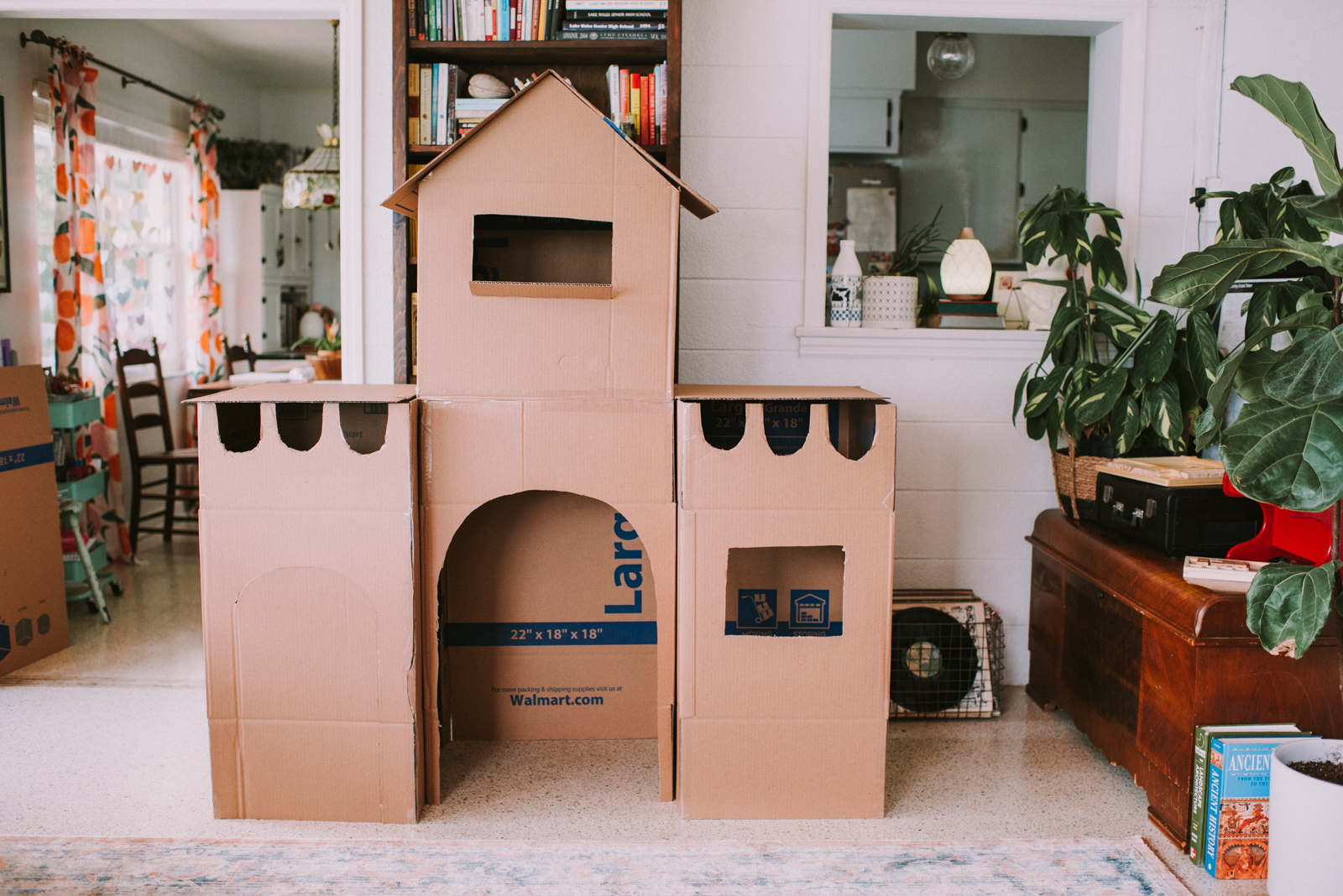 Creating a Cozy Cardboard Castle - Casey Wiegand of The Wiegands