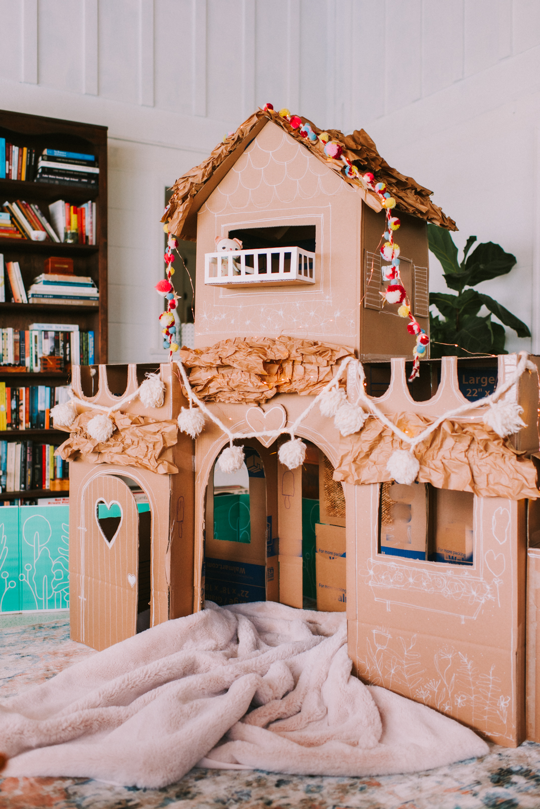 Creating a Cozy Cardboard Castle - Casey Wiegand of The Wiegands