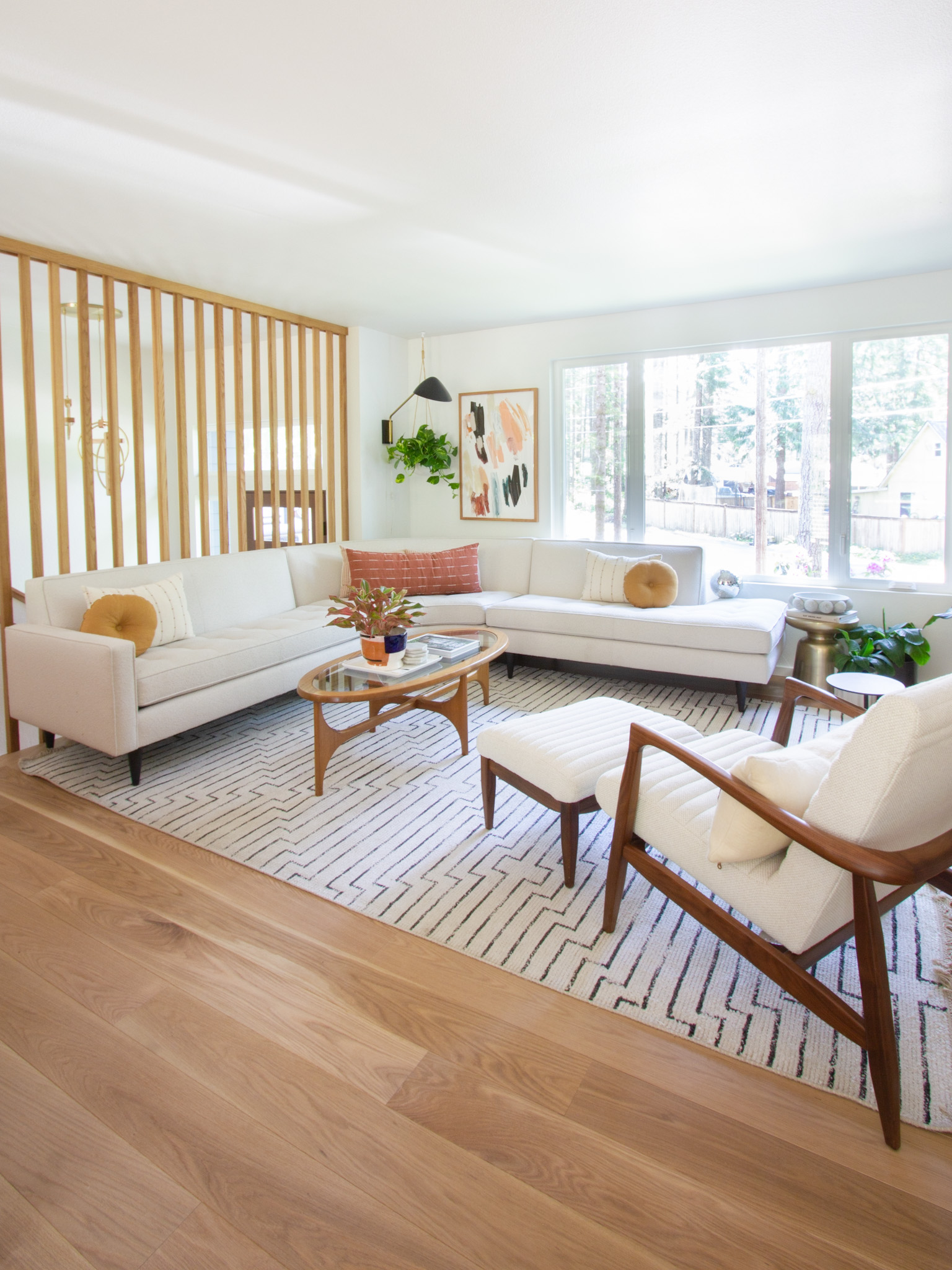 Creating a Mid-Century Transitional Flooring Design - Carlisle Wide Plank Floors