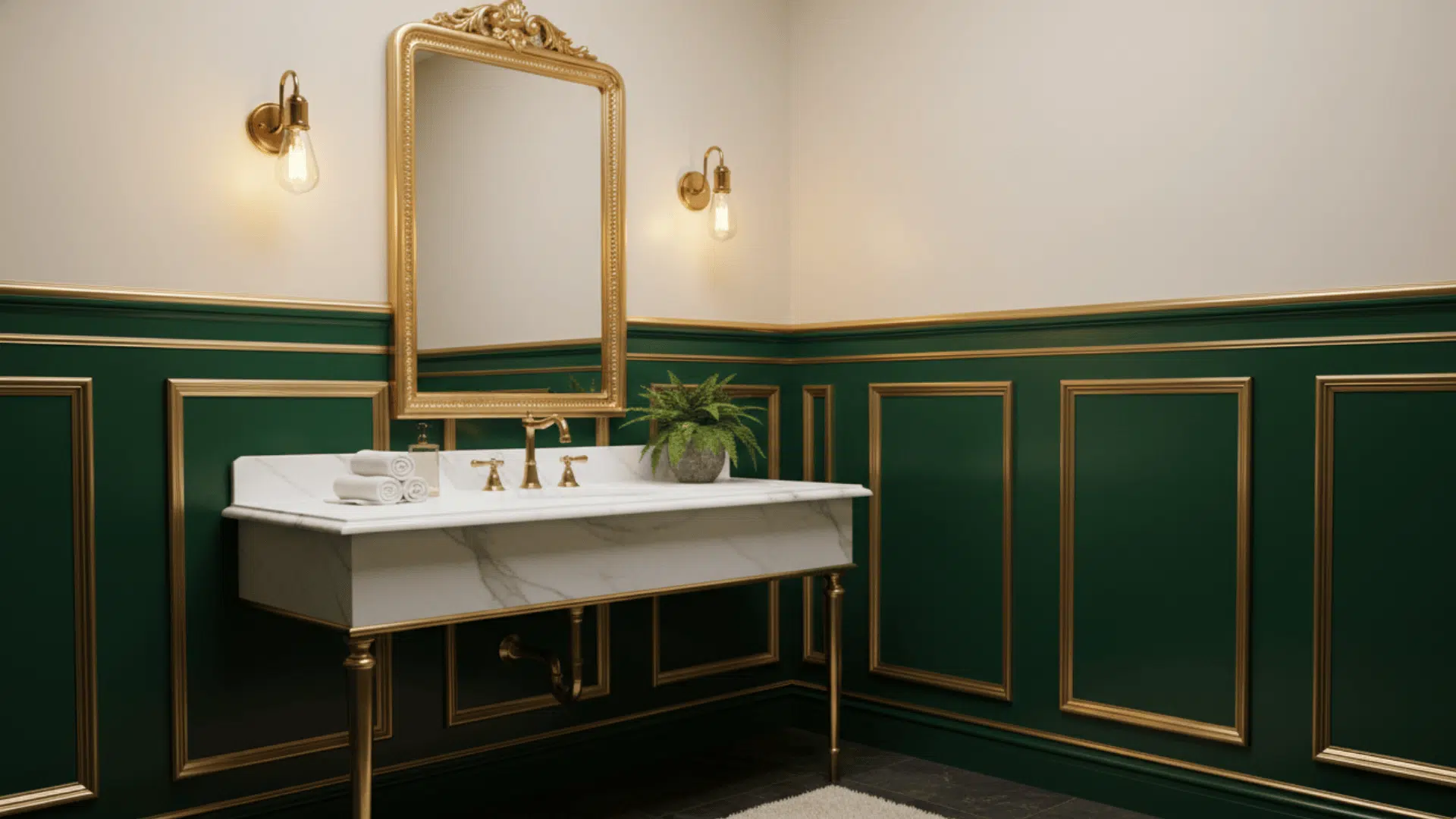 Dark Green Bathroom: 31 Ideas to Inspire Your Space - Texas Home Exteriors