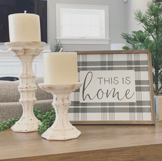 DIY Dollar Tree Candle Holders – Three Daughters Home