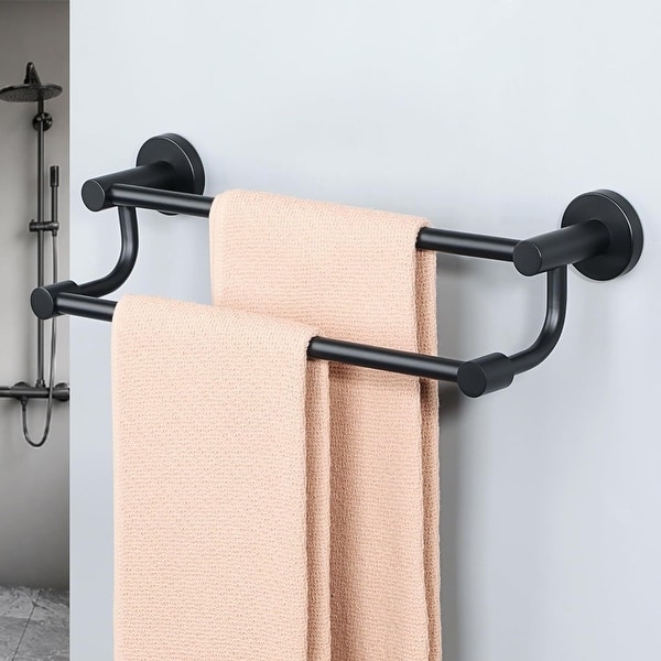 Double Towel Moen Towel Rack Installation Bath Towel Double Towel Rack Moen MY3522BN Hensley 24' Double