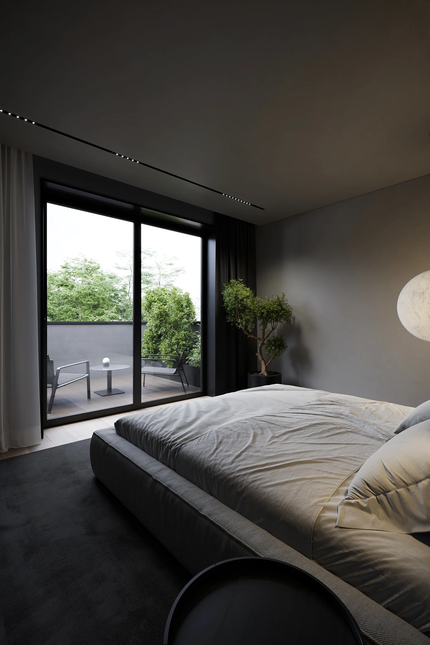 Echo House: A Two-Storey Retreat of Dark Minimalism