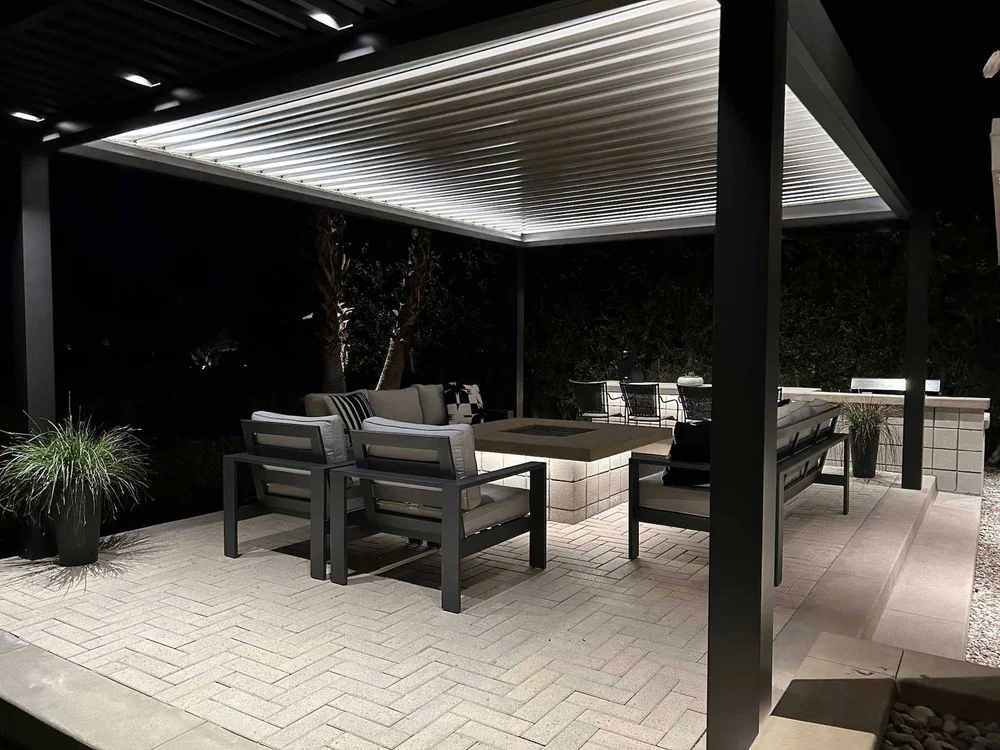 Equinox Louvered Roof Adjustable Patio Cover Photos