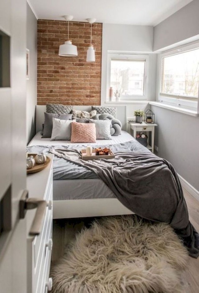 Excelente idea if you have a small room – @minimalroomdecor on Tumblr