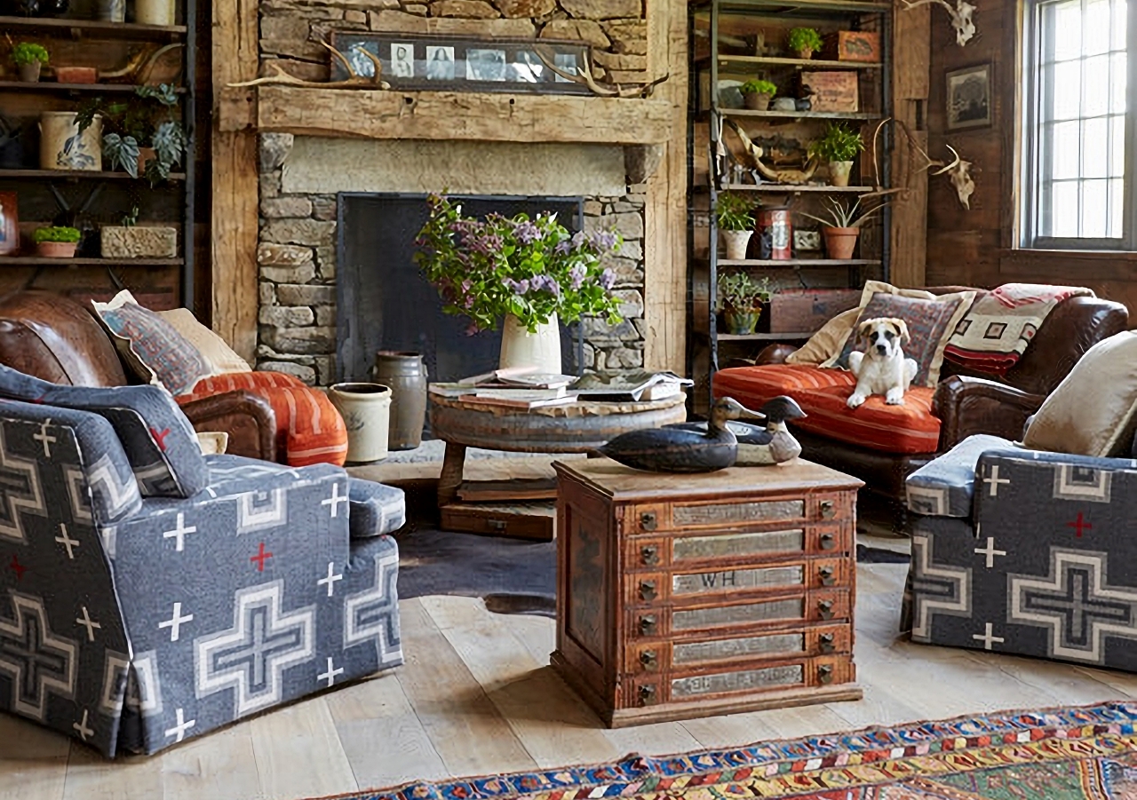 Fantastic Mountain Cabin Living Rooms with the Ultimate Coziness
