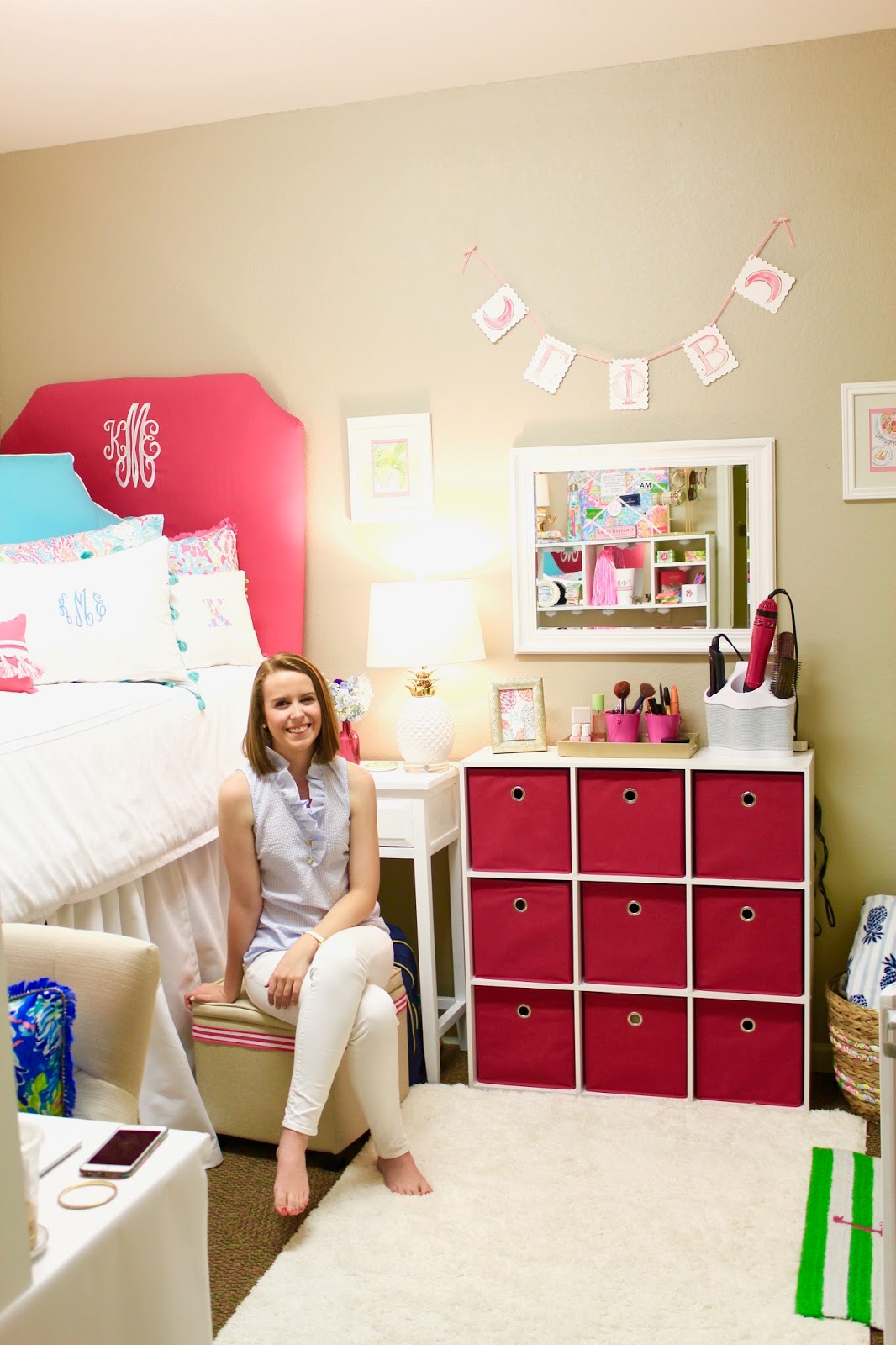 Freshman Year Dorm Room! | Let's Get Preppy