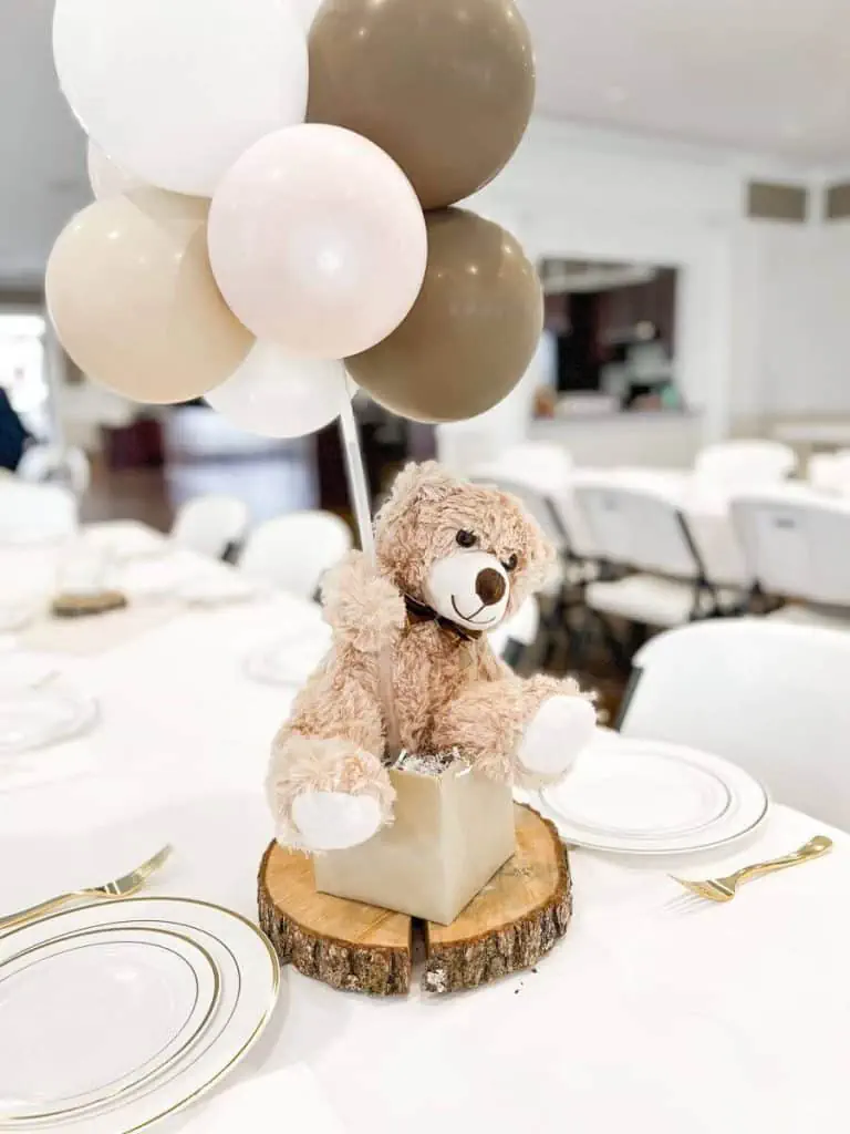 Gender Neutral Teddy Bear Baby Shower DIGITAL FILE Teddy Bear Baby Shower Decoration, Teddy Bear Baby