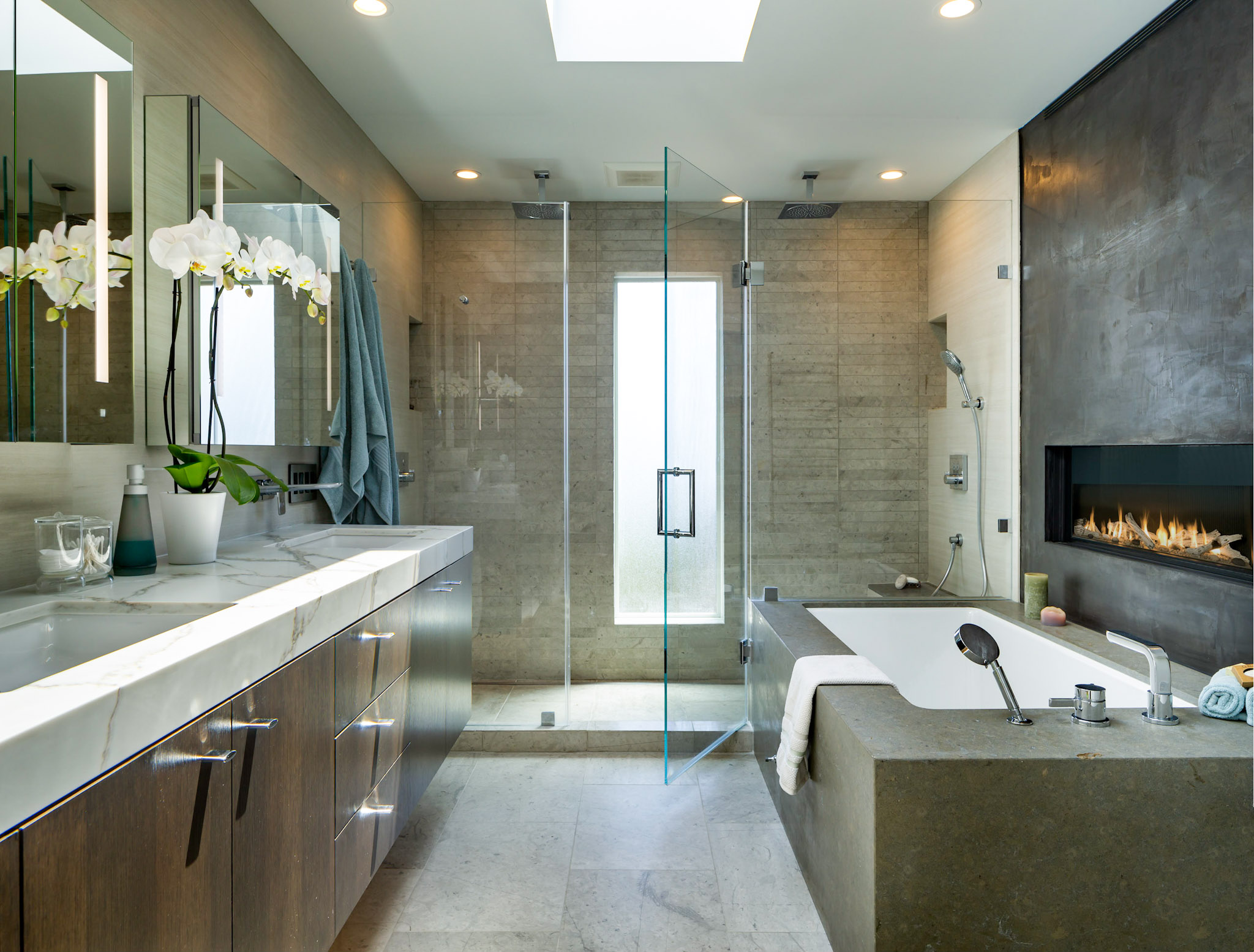 Harmonious Spa - Crystal Cabinets