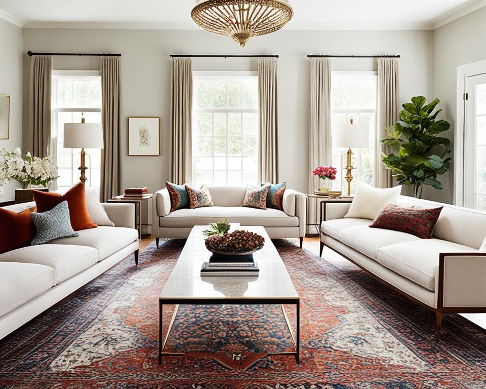 How can you incorporate antique decor into a minimalist or contemporary design aesthetic?