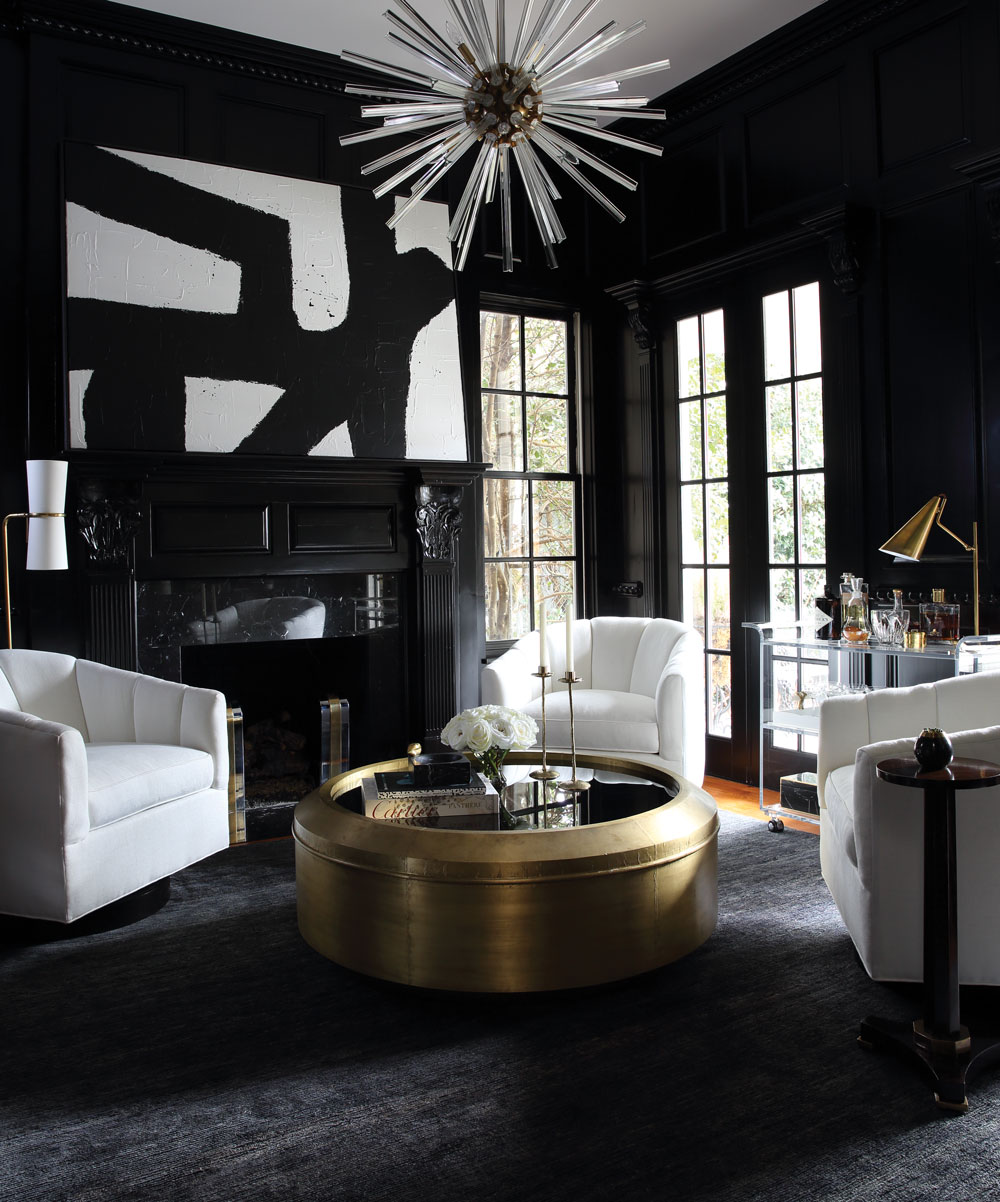 How to design a home with black and white - Atlanta Magazine