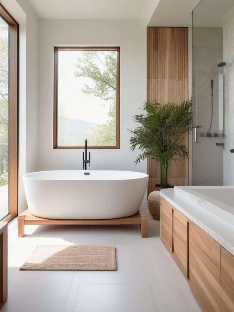 How to Design a Spa Like Bathroom - ShopinRoom
