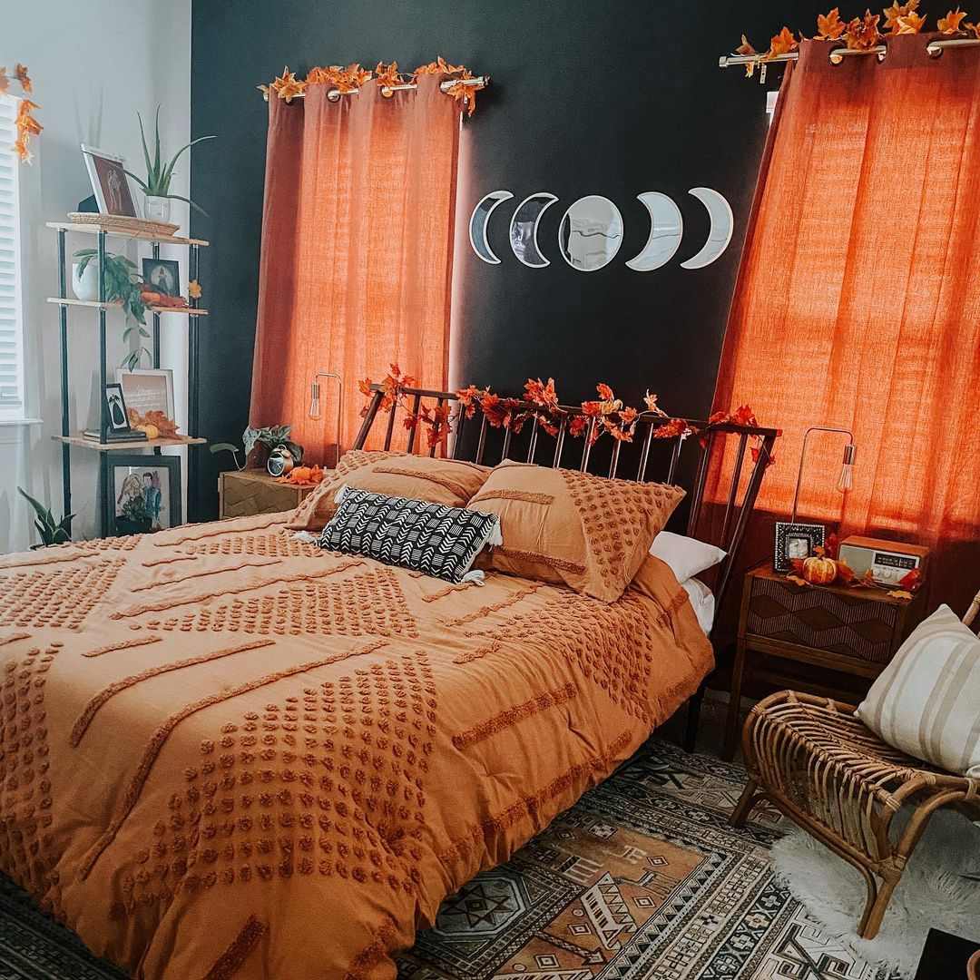 How To Highlight And Decorate A Black Accent Wall