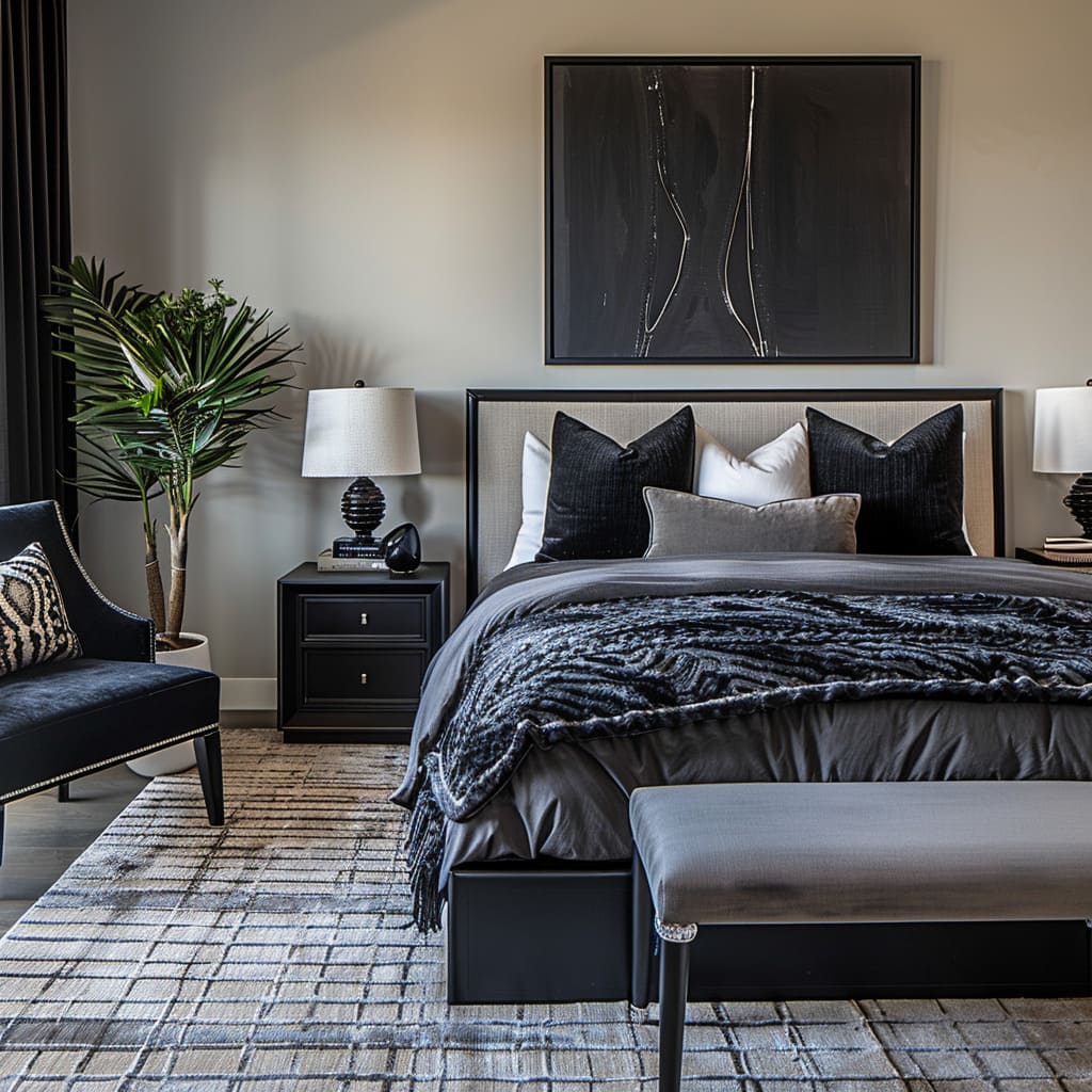 How to Style a Black Bedroom: Decor Ideas for a Bold Space