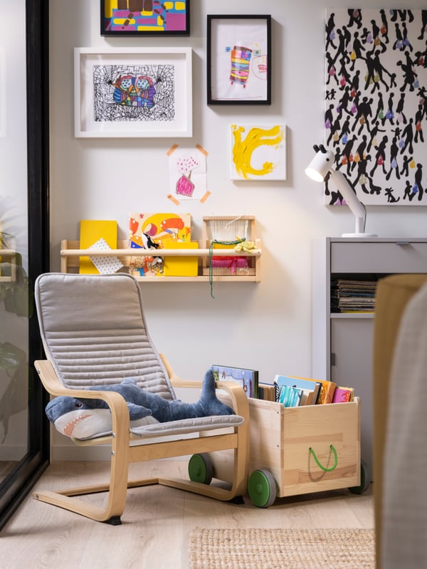 Inspiring children's book storage ideas - IKEA