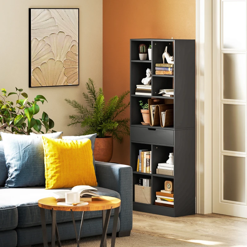 Living Room Bookshelf Ideas: Where and How to Place Them - Aosom