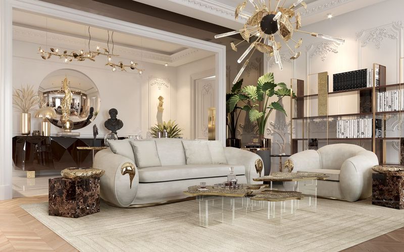 Living Room Trends 2026: Artistic Luxury, Craftsmanship & Expressive D
