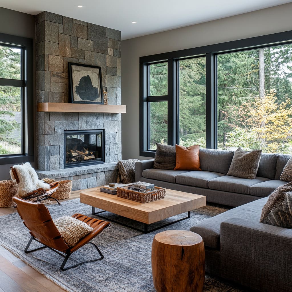 Masculine Men's Living Room Ideas for Bold, Stylish Spaces