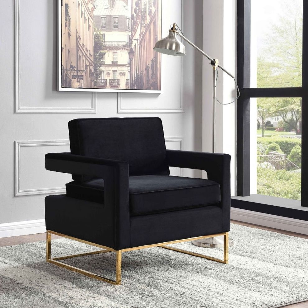 Meridian Noah Black Chair 511Black | Comfyco