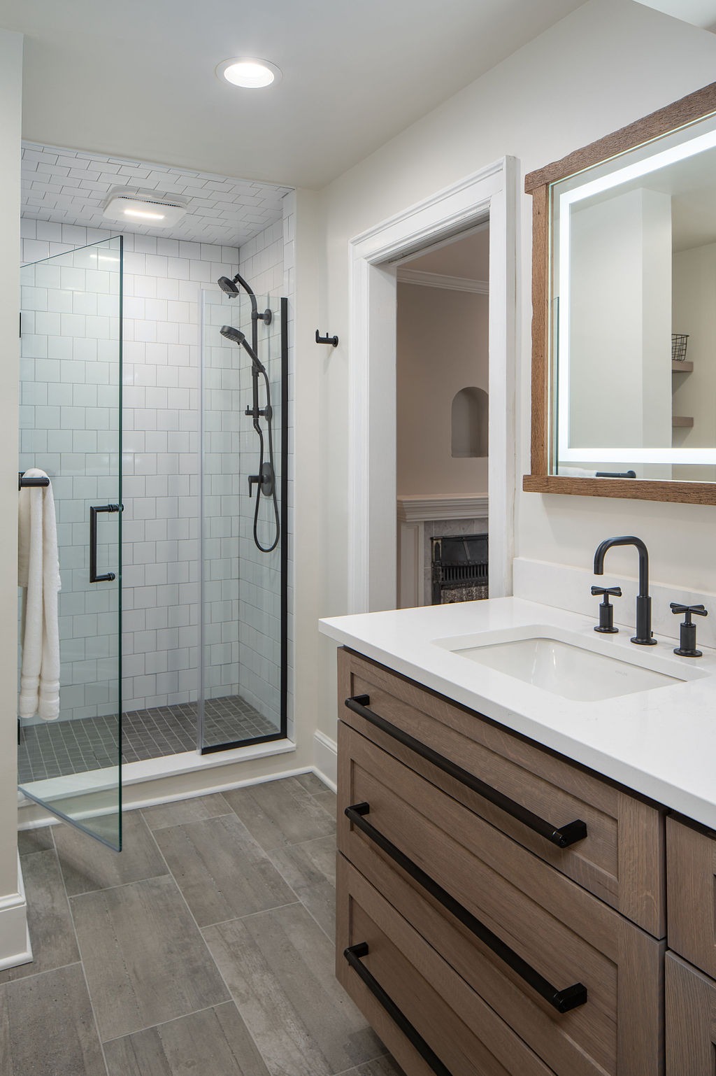Modern Primary Bathroom Remodel | The Cleary Company