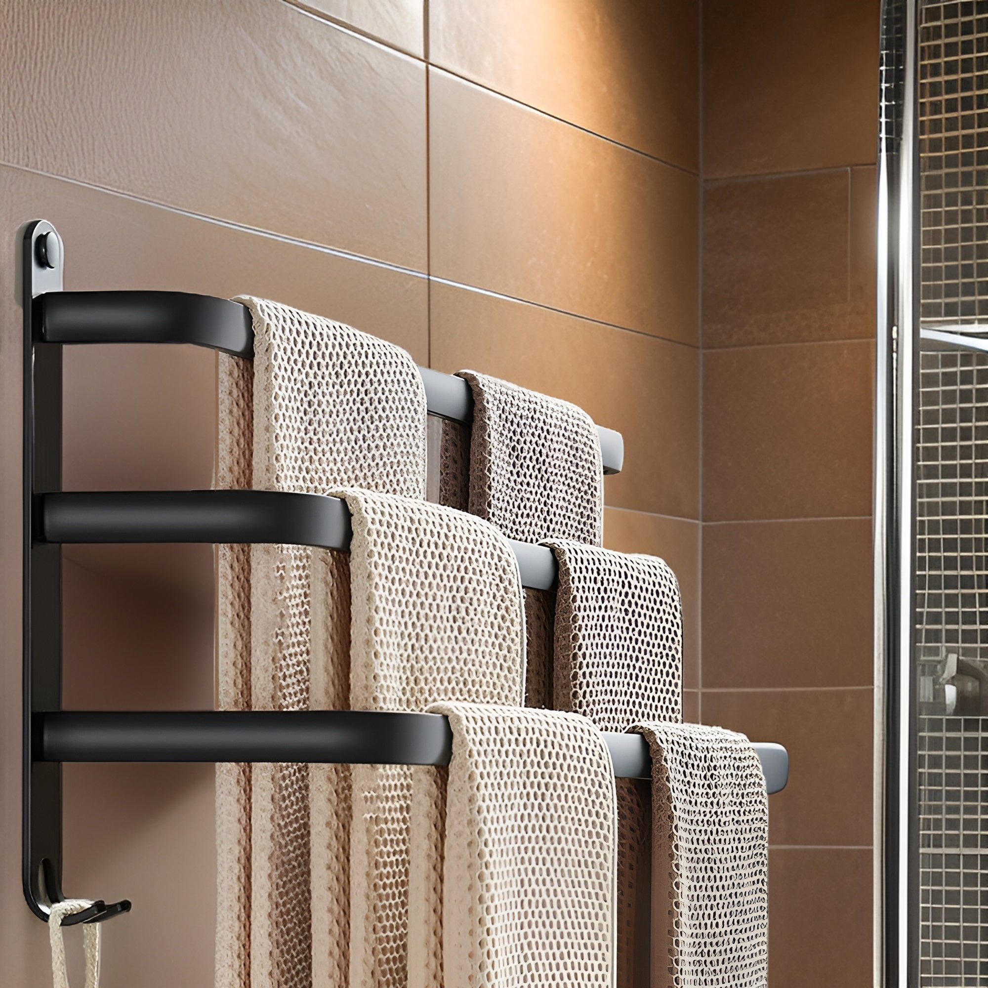 Neyora | Wall Towel Rack – Durable Elegance in Aluminum