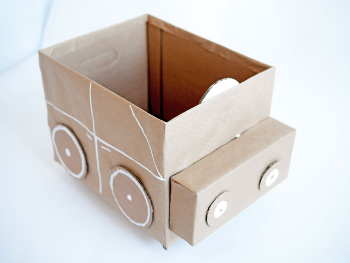 Quick & Easy Recycled Cardboard Storage for Kids | Handmade Charlotte