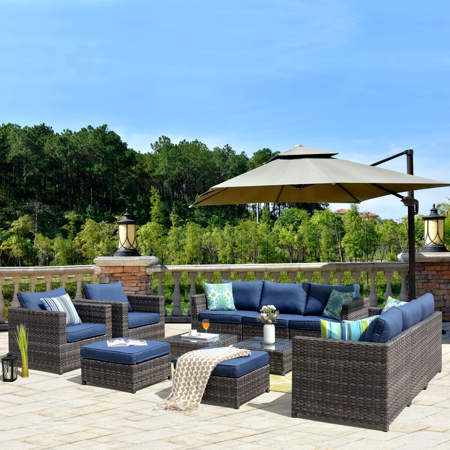 Rectangular vs. Round Patio Umbrellas: Shape Guide