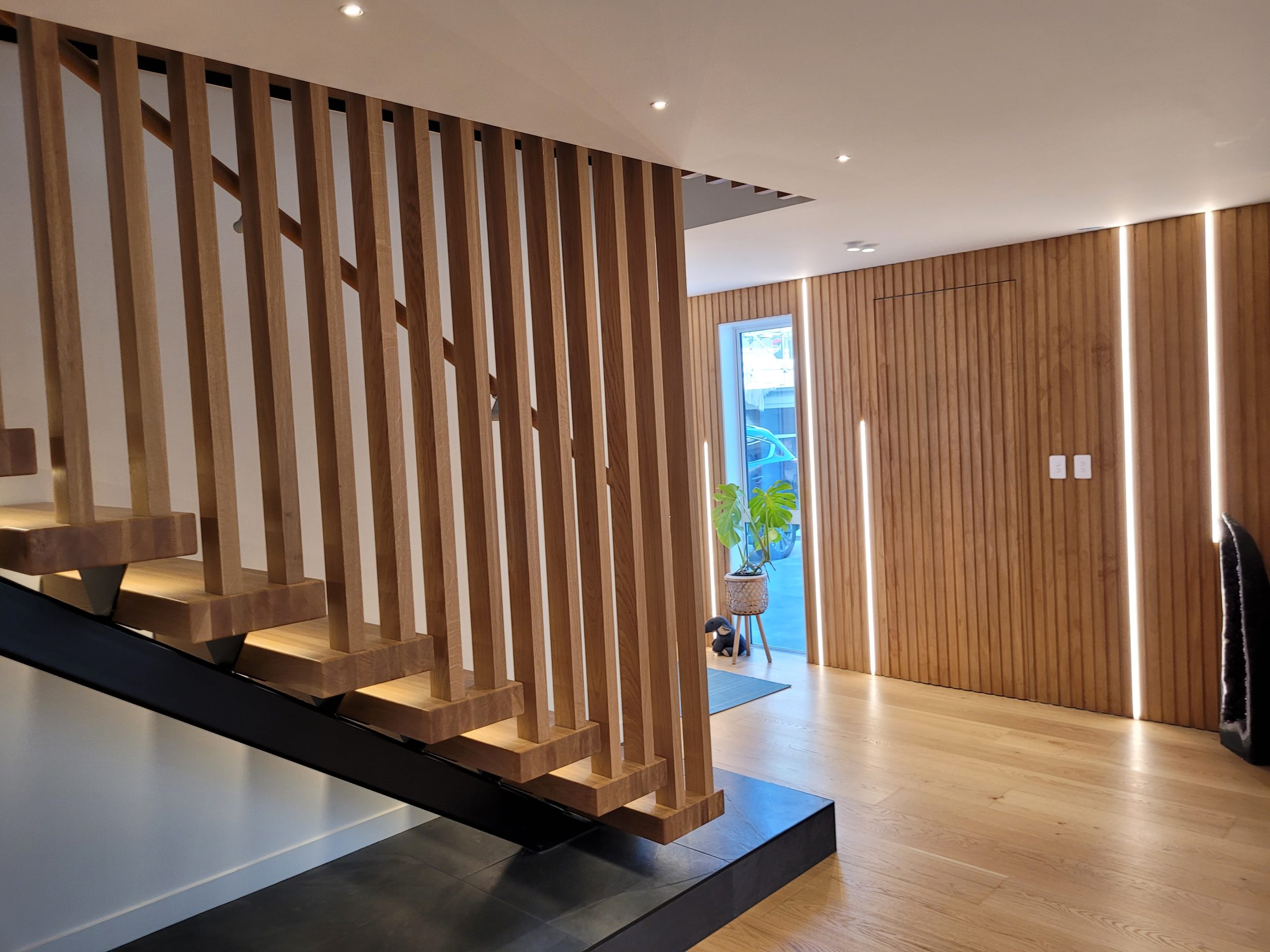 Redefine Modern Architecture with an Artful Floating Staircase | Ackworth House
