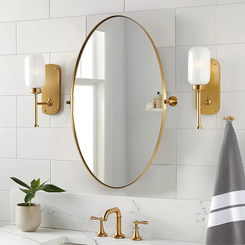 Reflections of Style: 10 Brilliant Bathroom Mirror Ideas to Make Small