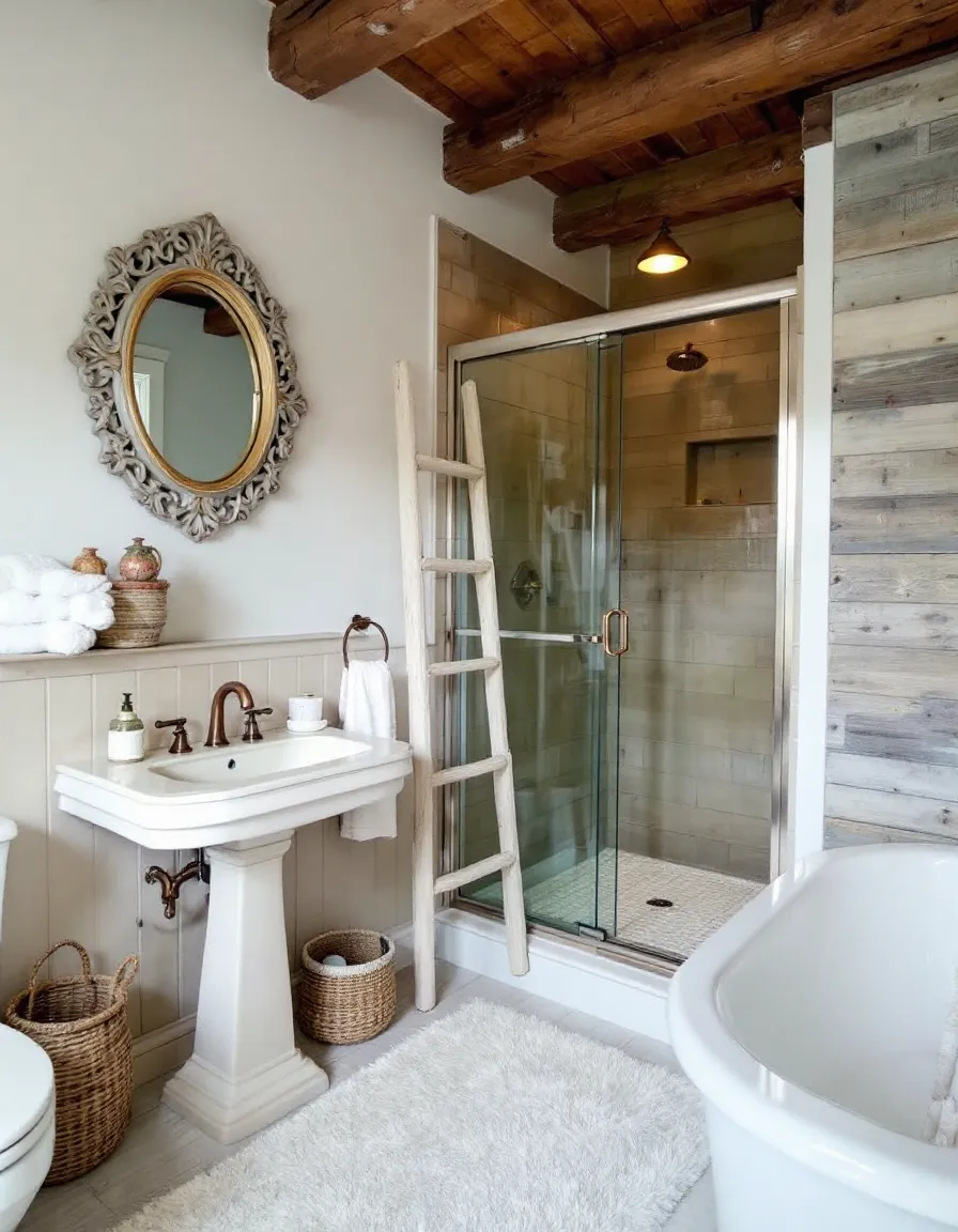 Rustic Chic Bathroom Decor Inspiration | Muse by Wayfair