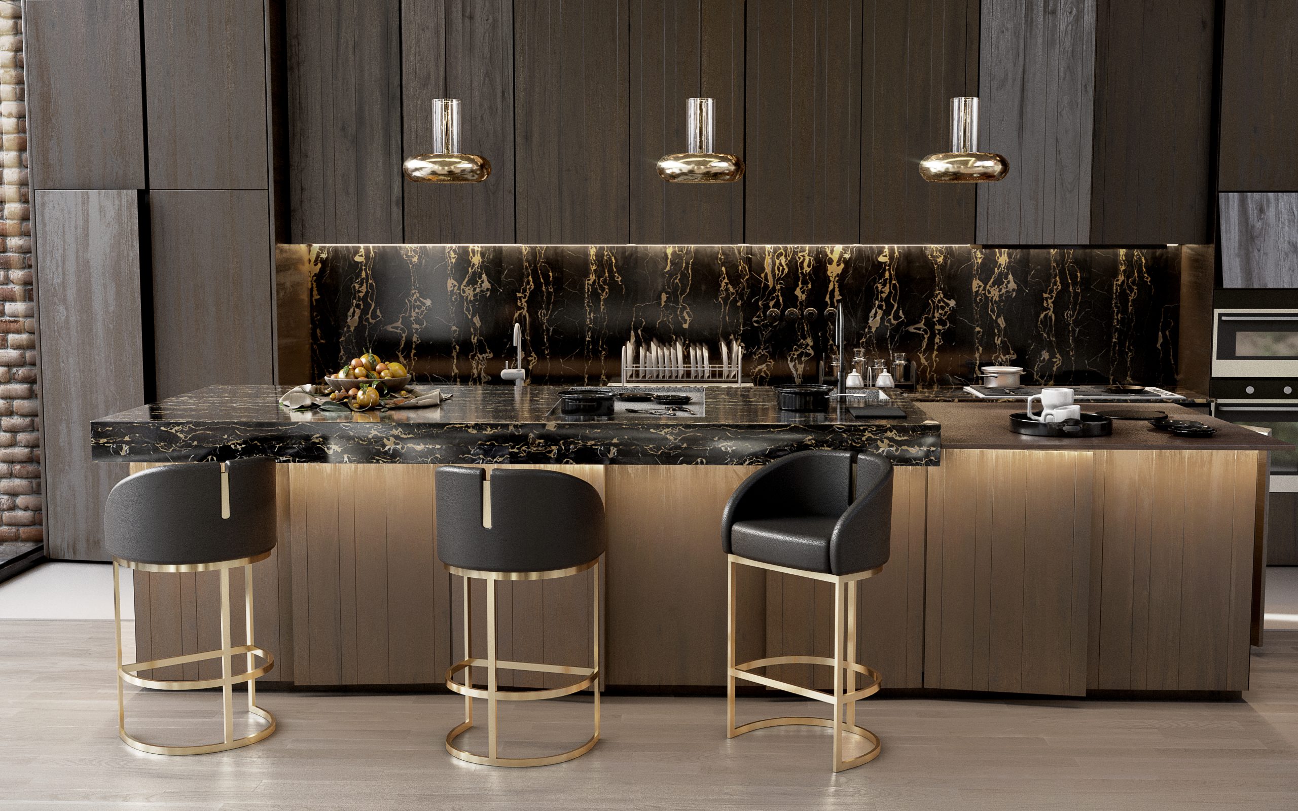 Saudi Arabia's luxury dream kitchen | Inspiration & Ideas | DelightFULL Unique Lamps