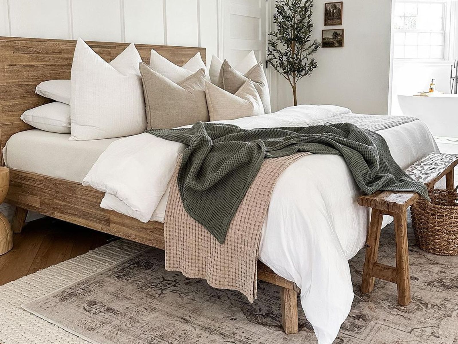 See Natural Bedroom Ideas | Modern Organic Bedroom Inspo