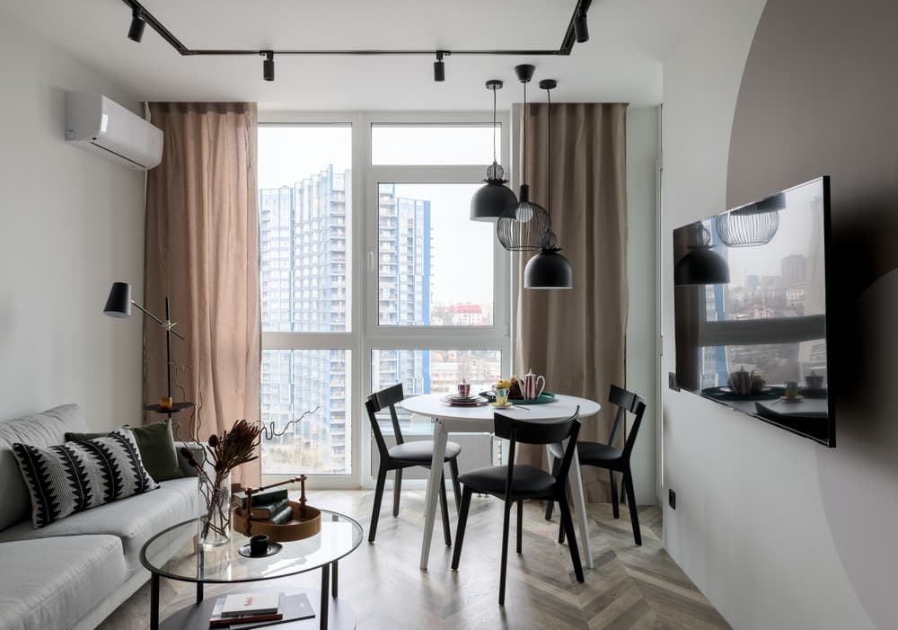 The Olive Shade Apartment in Kyiv, Ukraine
