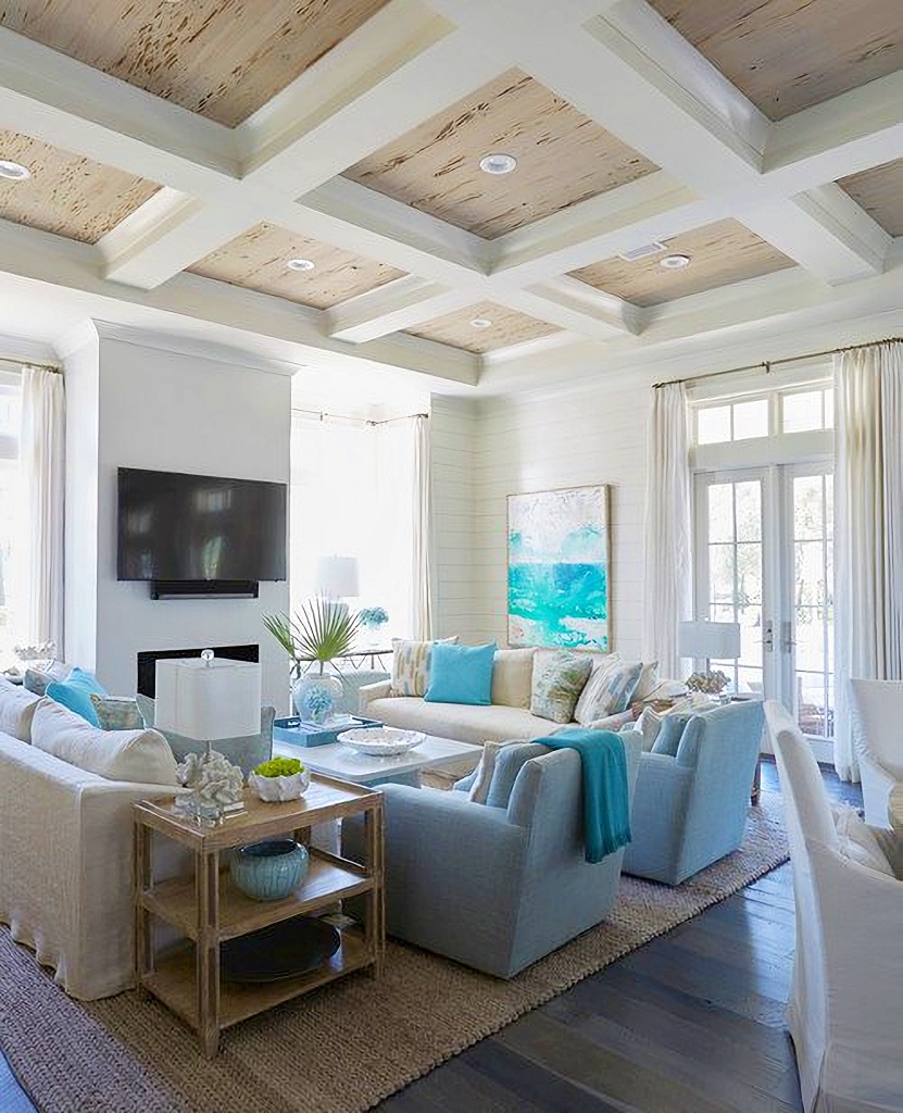 The Ultimate Beach House in Beautiful Coastal Hues - Town & Country Living