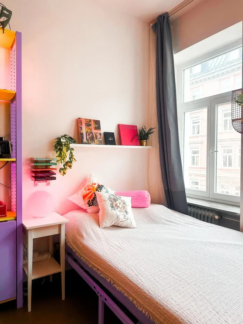 This 215-Square-Foot Dorm Room Is Packed with Smart Small-Space Ideas