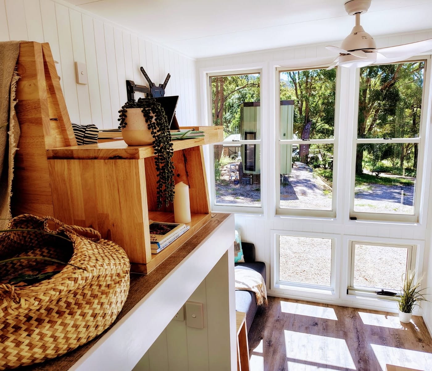 This Custom Tiny Home Hides a Quirky Elevated Office Inside a Single-Level Layout - autoevolution
