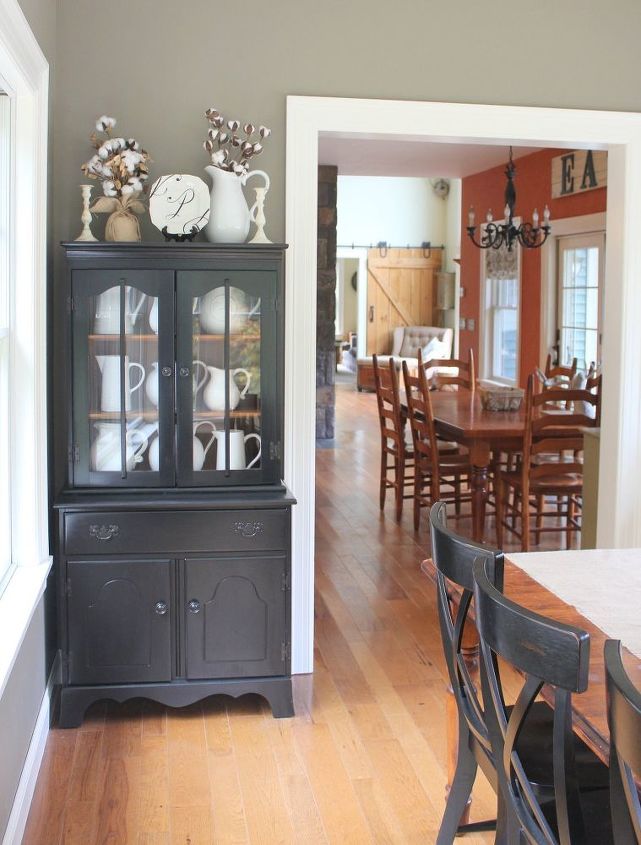 Thrift Hutch China Cabinet Makeover Idea DIY | Hometalk