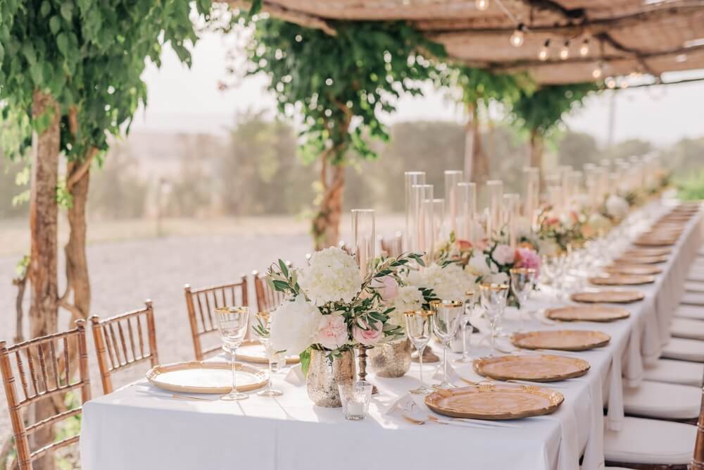 Tips for Instagrammable Wedding Reception Table Styling | Organic Events Supply Co.