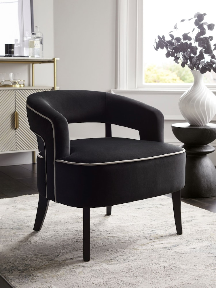 Velvet Accent Chair Used Living Room Black Velvet Cocktail Chair Buy Soft Velvet Black Remi