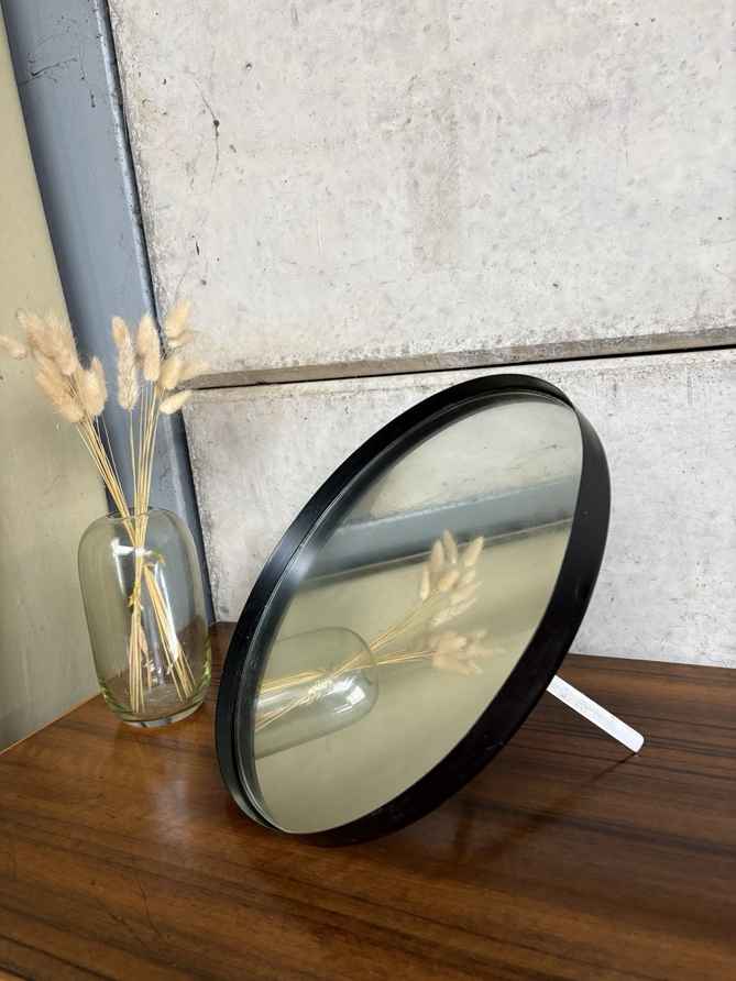 Vtg Late Mid Century Floor Standing Wall Hallway Mirror Scandi Danish Retro | Vinterior